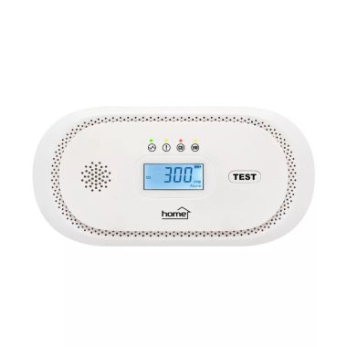 HOME CO10LCD szén-monoxid vészjelző, LCD kijelző , elemes, 2 év elem élettartam, 10 év érzékelő élettartam