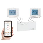   COMPUTHERM E800RF multizónás érintőgombos Wi-Fi termosztát