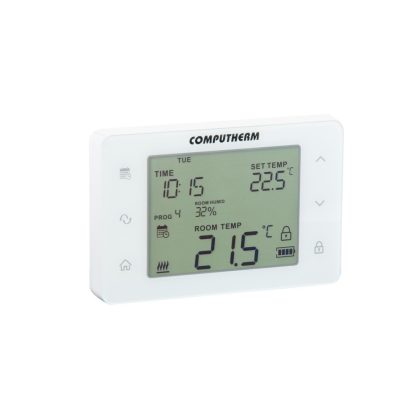   COMPUTHERM Q20 Programozható, digitális szobatermosztát,IP30, 8 A, 30 V DC / 250 V AC