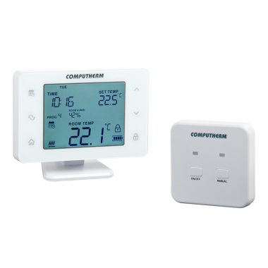 COMPUTHERM Q20RF Programozható, digitális szobatermosztát,IP30 6 A, 230 V AC, 50 Hz