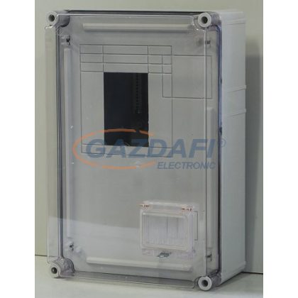   CSATÁRI PLAST PVT 3045 1/3 Fm egy vagy háromfázisú fogyasztásmérő szekrény, 300x450x170 mm