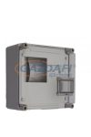 CSATÁRI PLAST PVT 3030–1Fm egyfázisú fogyasztásmérő, 300x300x170mm