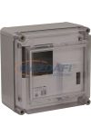 CSATÁRI PLAST PVT 3030–1Fm egyfázisú előre fizetős fogyasztásmérő, 300x300x170mm