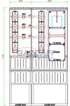 CSATÁRI PLAST PVT K-L 400S, Áramváltós mérőhely, 1065x320mm