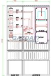 CSATÁRI PLAST PVT K-L 630T 500/5 ÁV, Áramváltós mérőhely, 1065x320mm