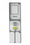 CSATÁRI PLAST PVT 3075 Fm K FSK fogyasztásmérő szekrény, felületre szerelt kivitel
