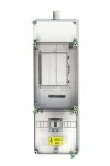CSATÁRI PLAST PVT 3075 Fm-SZ FCs fogyasztásmérő szekrény, felületre szerelt kivitel