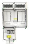 CSATÁRI PLAST PVT 6075 Á-V Fm-K ÁK  fogyasztásmérő szekrény, felületre szerelt kivitel