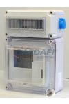 CSATÁRI PLAST PVT EON 3030 ÁK12–FD-AM fogyasztásmérő EM ablakkal, kulcsos zárral+kism.+2x230V , 300x450x170mm, alsó maszkkal