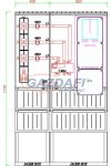 CSATÁRI PLAST PVT-K-L EON 400T 100/5 ÁV, Áramváltós mérőhely, 1065x320mm