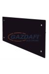 Adax Clea Wifi CW04B fűtőpanel, 34x61 cm, fekete edzett üveg előlap, 400 W