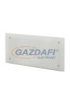 Adax Clea Wifi CW04W fűtőpanel, 34x61 cm, fehér edzett üveg előlap, 400 W