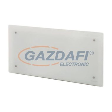 Adax Clea Wifi CW04W fűtőpanel, 34x61 cm, fehér edzett üveg előlap, 400 W