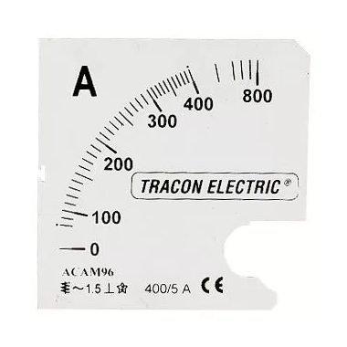 TRACON DCVMS-100 Sínre pattintható analóg egyenáramú voltmérő 100V DC