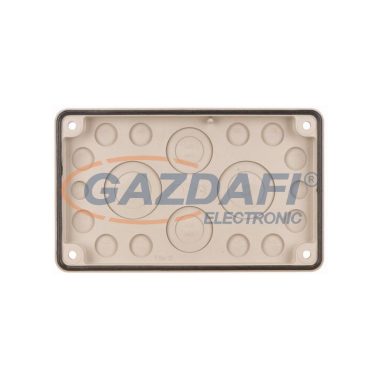 EATON 076555 F3A-12 műanyag fedél, M16-M50, IP66, RAL7035 (230x140mm)