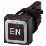   EATON 080167 Q18D-121 Nyomógomb fekete "Ein", visszálló