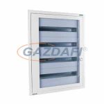   EATON 103112 BF-OT-5/120-G-C Falon kívüli komplett installációselosztó átlátszó ajtóval IP30