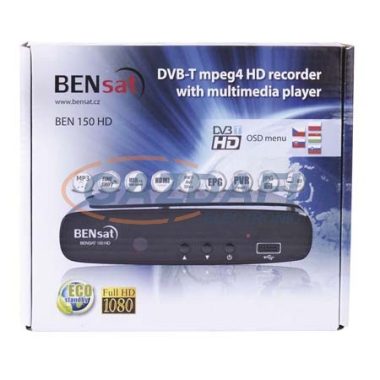 EMOS J6004 Digitális vevőegység DVB-T BENSAT BEN150 HD (J6004)