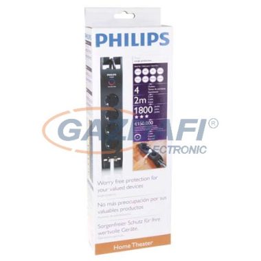 PHILIPS P54230 TÚLFESZÜLTSÉGVÉDŐ PHILIPS 4ALJZAT 2M SCHUKO