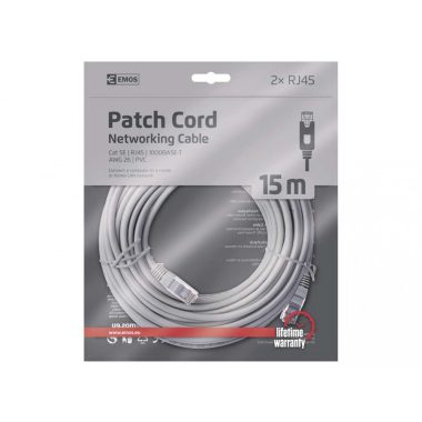 EMOS S9127 UTP PATCH CABLE CAT5E PVC 15M (S9127)