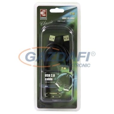 EMOS SB7002 USB 2.0 A/M-A/M CSATLAKOZÓ KÁBEL 2M