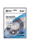 EMOS SD0105 HDMI+ETHERNET A/M-A/M CSATLAKOZÓ KÁBEL 5M