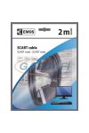 EMOS SD2002 SCART/M-SCART/M CSATLAKOZÓ KÁBEL 2M