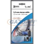 EMOS SD5301 3,5MM ST/M-2RCA/M CSATLAKOZÓ KÁBEL 1,5M