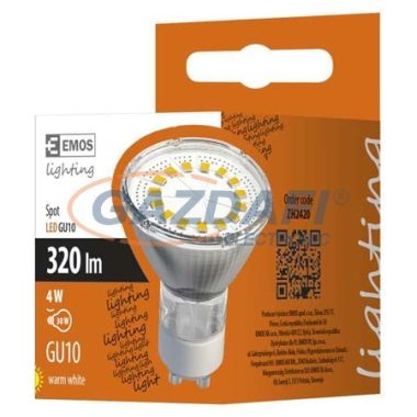 EMOS ZH2420 LED FÉNYFORRÁS CLS MR16 4W GU10 WW