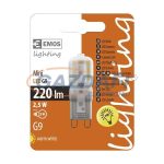 EMOS ZL3804 LED FÉNYFORRÁS CLS JC A++ 2,5W G9 WW