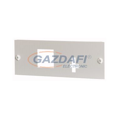 EATON 174378 Xboard+ vízsz. 1xNZM2 előlap 800/200 (szürke)