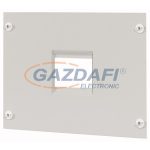   EATON 177327 Xboard+ függ. 1xNZM3 előlap 600/400 (szürke), BPZ-FP/S-NZM3-XDV-600-MV