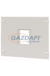 EATON 177331 Xboard+ vízsz. 1xNZM3 előlap 600/400 (szürke), BPZ-FP/S-NZM3-XDV-600-MH