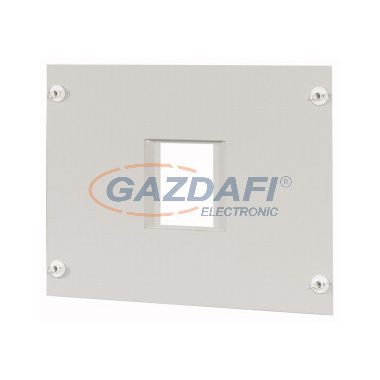 EATON 177331 Xboard+ vízsz. 1xNZM3 előlap 600/400 (szürke), BPZ-FP/S-NZM3-XDV-600-MH