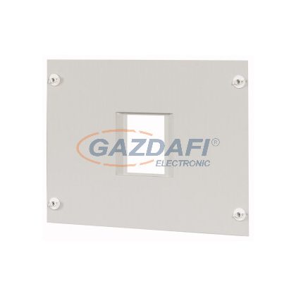   EATON 177331 Xboard+ vízsz. 1xNZM3 előlap 600/400 (szürke), BPZ-FP/S-NZM3-XDV-600-MH