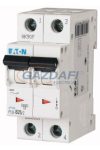 EATON 286581 Kismegszakító, 6kA 2 pólus 25A, D karakterisztika, PL6-D25/2