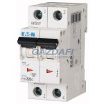   EATON 286581 Kismegszakító, 6kA 2 pólus 25A, D karakterisztika, PL6-D25/2