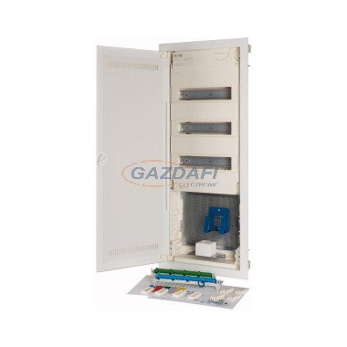 EATON 302456 Üreges falba WiFi kiselosztó, IP30, HIBRID 3sor,feszítőrugós., lapos ajtó