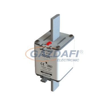 EATON 500NHG2B NH-betét 500A, DIN 2 méret, 500V AC, gG/gL