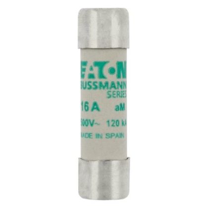 EATON C10M16 Hengeres betét 10x38mm, 500V AC, aM