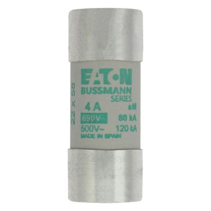 EATON C22M4 Hengeres betét 22x58mm, 690V AC, aM