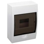   Cutie distribuție PT TRACON EDFK_6_1 cu ușă de fumurie, cu șină N / PE, modul 1 × 6, IP40, 205 × 150 × 75mm