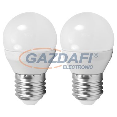 EGLO 10777 LED-es fényforrás E27 G45 4W 3000K 2db-os szett