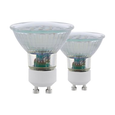 EGLO 11537 LED-es fényforrás SMD GU10 2x5W 3000K 2db-os szett