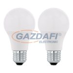   EGLO 11544 LED-es fényforrás E27 A60 2x5,5W 4000K 2db-os szett