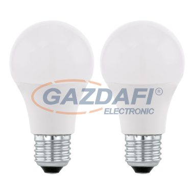 EGLO 11544 LED-es fényforrás E27 A60 2x5,5W 4000K 2db-os szett