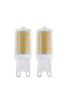 EGLO 11674 LED fényforrás G9 SMD 3W 3000K 360Lm 2db-os szett