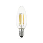 EGLO 11753 LED fényforrás e14 C35 4W 470lm filament