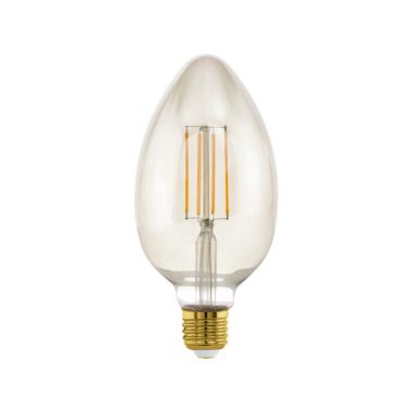 EGLO 11836 LED fényforrás E27-B80 1x4W borostyán 2200K 380Lm