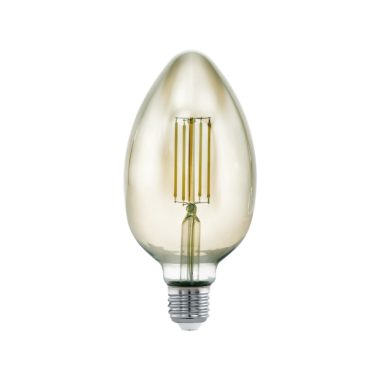 EGLO 11839 LED fényforrás E27-B80 1x4W füstös 3000K 360Lm